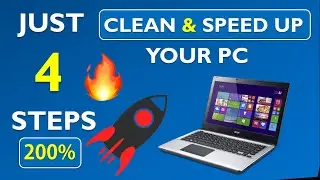 How To Speed Up Your Windows Performance 20X Faster 2021