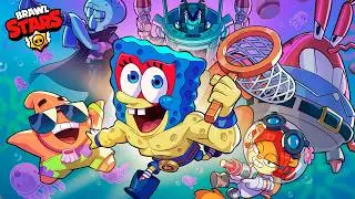 NERY VOLTOU e USOU as 6 NOVAS SKINS do BOB ESPONJA no BRAWL STARS