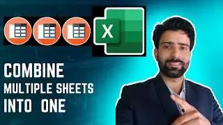 Combine Data from Multiple Worksheets using VSTACK Function in Excel