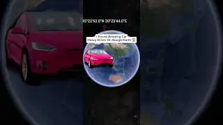 I Found Amazing Car Heavy Driver On Google Earth 😱 