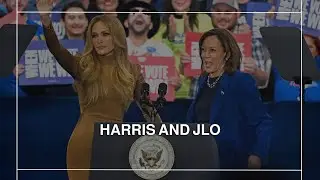 Jennifer Lopez joins Kamala Harris at Las Vegas rally