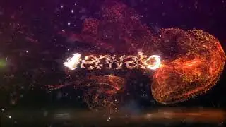 Dynamic Particles Logo Reveal