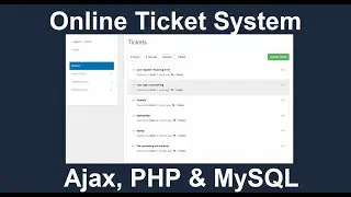 Online Ticketing System with PHP & MySQL