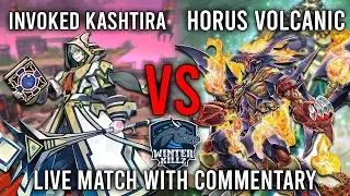 Invoked Kashtira Vs Horus Volcanic | Locals Feature Match - Round 1 (2/10/24)