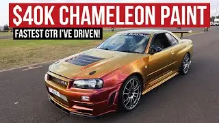 R34 GT-R With An Alien Paint More Expensive Than Midnight Purple III
