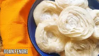 Goan Fenori | Chirote | Flaky layered Diwali Faraal recipe | How to make fenori