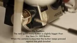 GoPro Hero 4 Mounting on DJI Phantom 2 Zenmuse H3-3D Gimbal