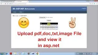 How to upload file and display in Asp.Net with vb [Beginners]