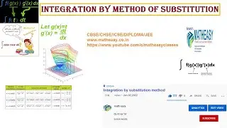 #integration #substitution #integral #integration_by_substitution #integrationByAmarsir