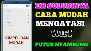 cara mengatasi wifi putus nyambung , ini solusinya 100% berhasil