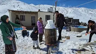 Survival Masterclass: How Nomads Harvest Water from Blizzards