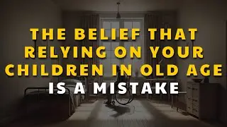 The belief that relying on your children in old age is a mistake.