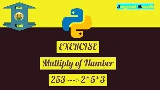 Exercise multiply  number in Python || Python Tutorials in hindi