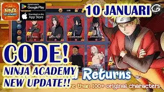 NEW UPDATE NARUTO NINJA ACADEMY GLOBAL GIFTCODES 10 JANUARI 2024 & HOW TO REDEEM (ANDROID/IOS)