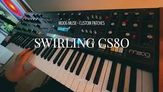 Moog Muse + CXM 1978 Reverb (Swirling CS80 Patch)