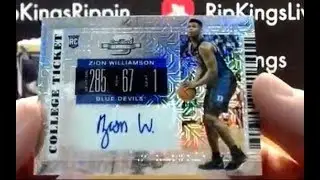 2019 Panini Contenders Draft Picks Basketball 6-Box BOGO Break #1 9/4/2019