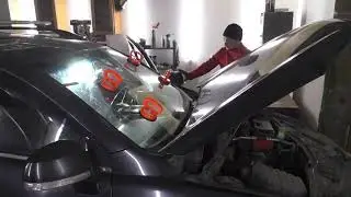 Замена лобового стекла на Chevrolet Captiva C100