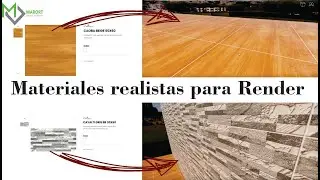 Como crear textura para render desde una imagen (Porcelanato) / Revit / Enscape | Textures to render