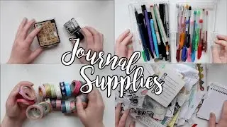 JOURNALING: Updated Supplies!