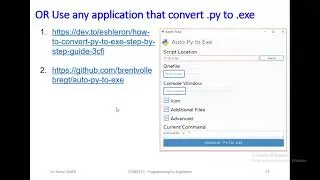 Lecture 21 GUI Applications