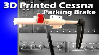 3D Printed Flight Simulator Parking Brake