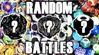 RANDOM BEYBLADE COMBO BATTLES