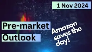 Pre-market outlook: Bullish open - Amazon and Intel change the tone. Economic data in focus today!