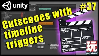 Playmaker Cuts scenes in with timeline triggers - Unity/Playmaker