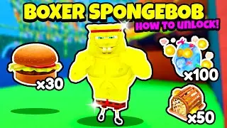 New BOXER SPONGEBOB Morph! | Roblox SpongeBob Simulator