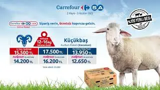 Kurban hazırlıklarında doğru adres CarrefourSA!