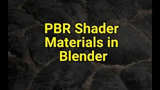 PBR Shader Materials in Blender