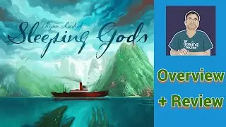 Sleeping Gods Board Game Review - A Zelda Video Game Like Adventure In Board Game Form!