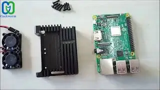How to install Raspberry Pi Armor Case with Dual Fan?