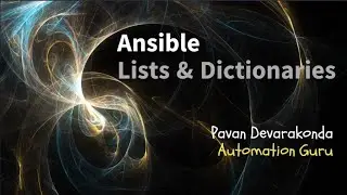 Ansible List & Dictionaries #automation with #ansible