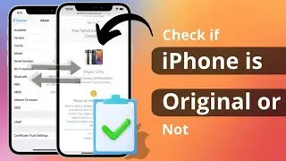 How To Check iPhone Is Original Or Not (Detailed Video 2024)