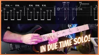 Killswitch Engage - In Due Time Guitar Solo (Drop C Tuning) with Guitar Tabs