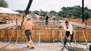 BUILDING MASSIVE CONCRETE Footings For Our HOUSE ALONE (Start to Finish)
