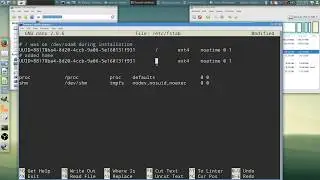 Calculate Linux Gentoo 17 join sudoer add partition at boot with fstab