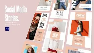 Social media stories | after effects and premiere pro template | videohive