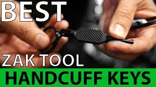 Zak tool - Best handcuff keys and key ring holders. For police and law enforcement. Shot Show 2020