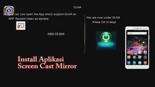 Screen Mirroring menggunakan Skybox A1 Plus lewat DLNA