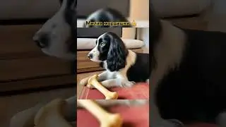 Милпя мордашка с грустными глазами 😍👍💖#нейросеть #doglover #shorts