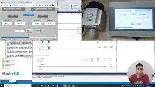 Posicionamiento absoluto del servo motor con PLC Wecon  DRVA #4