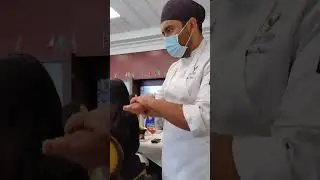 chat with Cerritos college culinary arts students