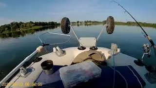 Рыбалка на хищника на Красном Камне после мора рыбы.