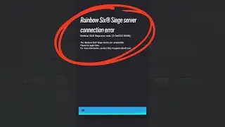 How to Fix Rainbow Six Siege Connection Failure | Connection to Game Server Lost