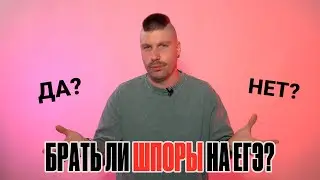 НУЖНО ЛИ брать шпоры и КАКИЕ на экзамен? 