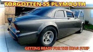 CUSTOM BUILT 1955 PLYMOUTH SHOW CAR FORGOTTEN IN THE WEEDS FOR 5 YEARS.IT BETTER RUN.