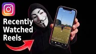 Masked Guy Shows How to Check Recently Watched Reels on Instagram