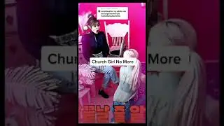 Church girl, no more. #rosé  #blackpink
